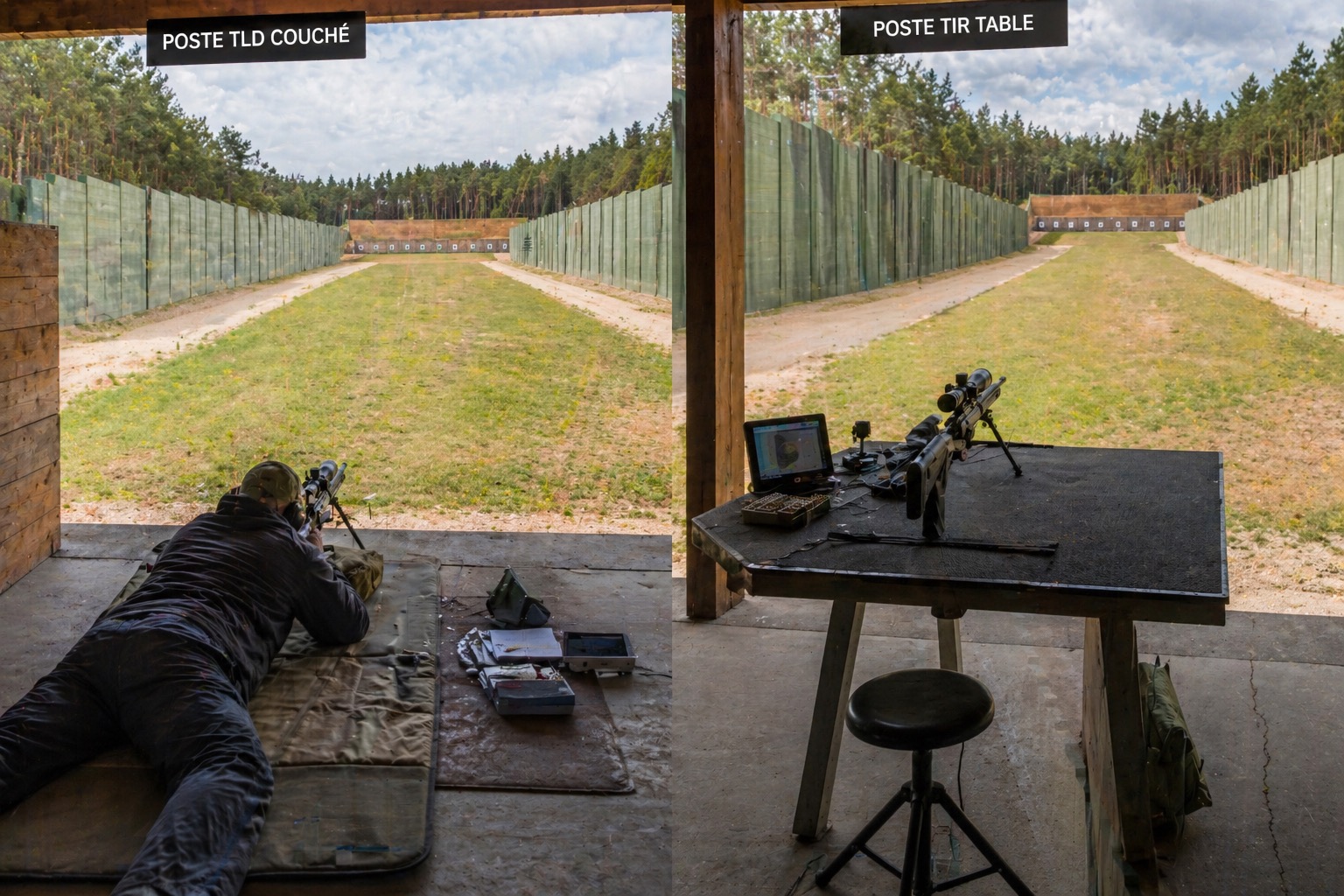 Postes de tir